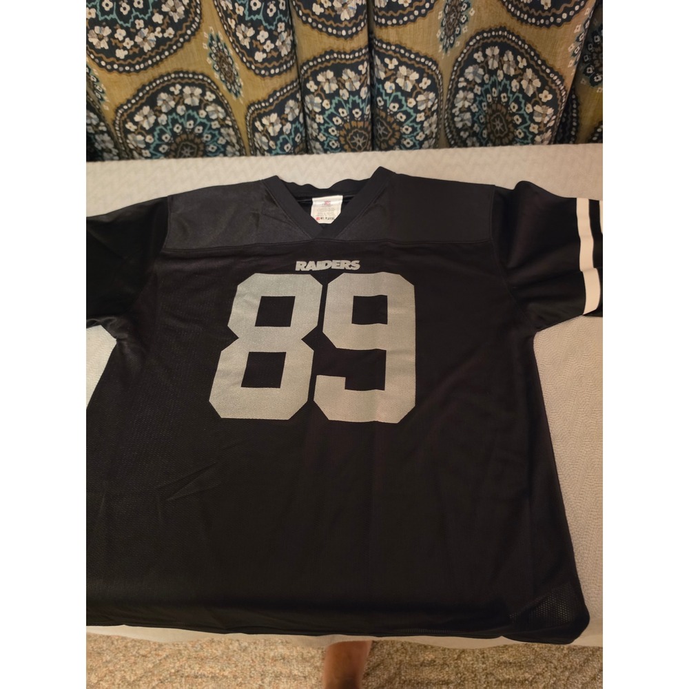 NFL Team Apparel Oakland Raiders Amari Cooper 89 Youth XL Jersey Black Silver
